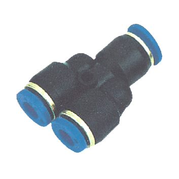 LPW Y Tee reducer pneumatic fitting